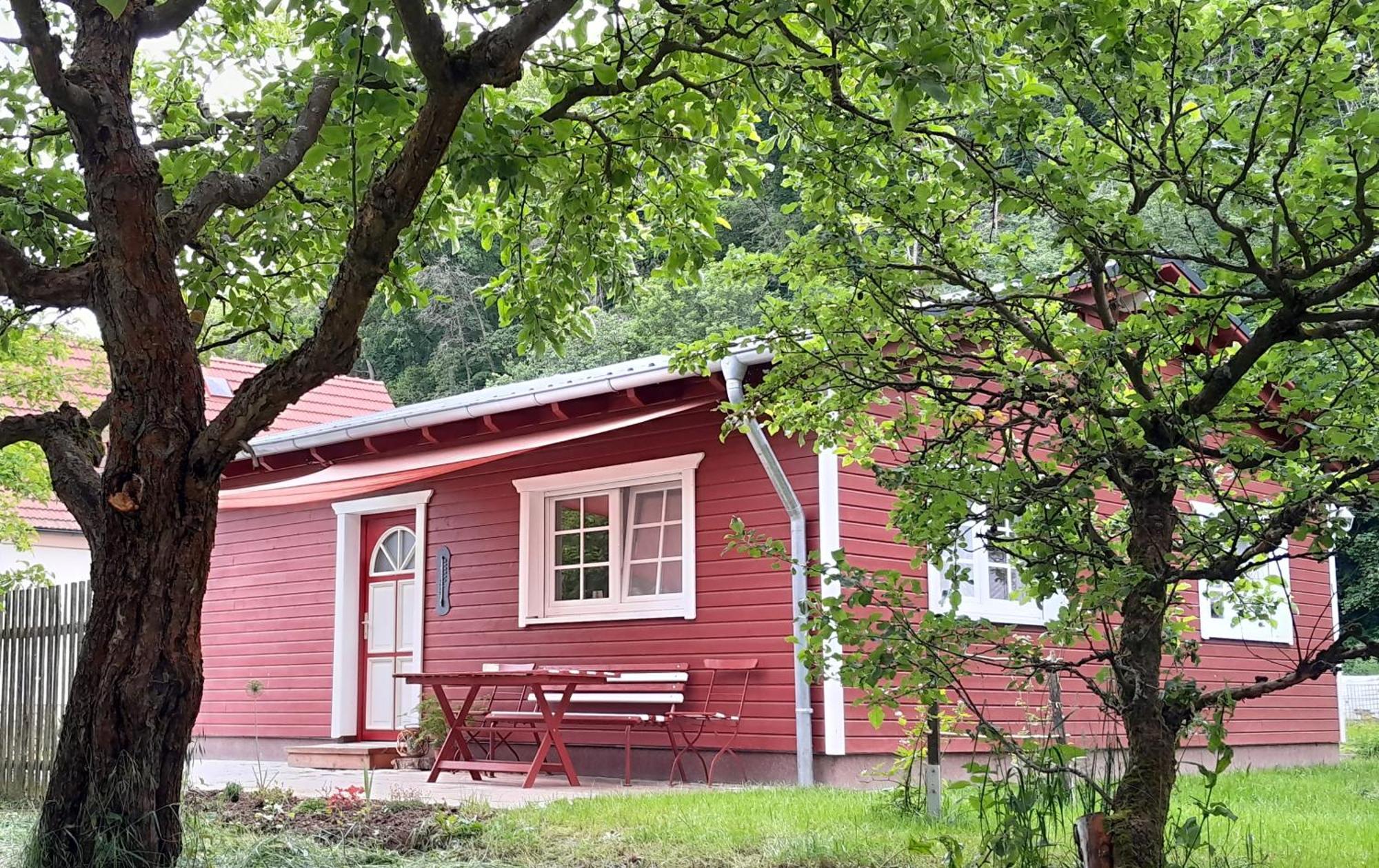 Ferienhaus Am Wald Wippra Exteriör bild