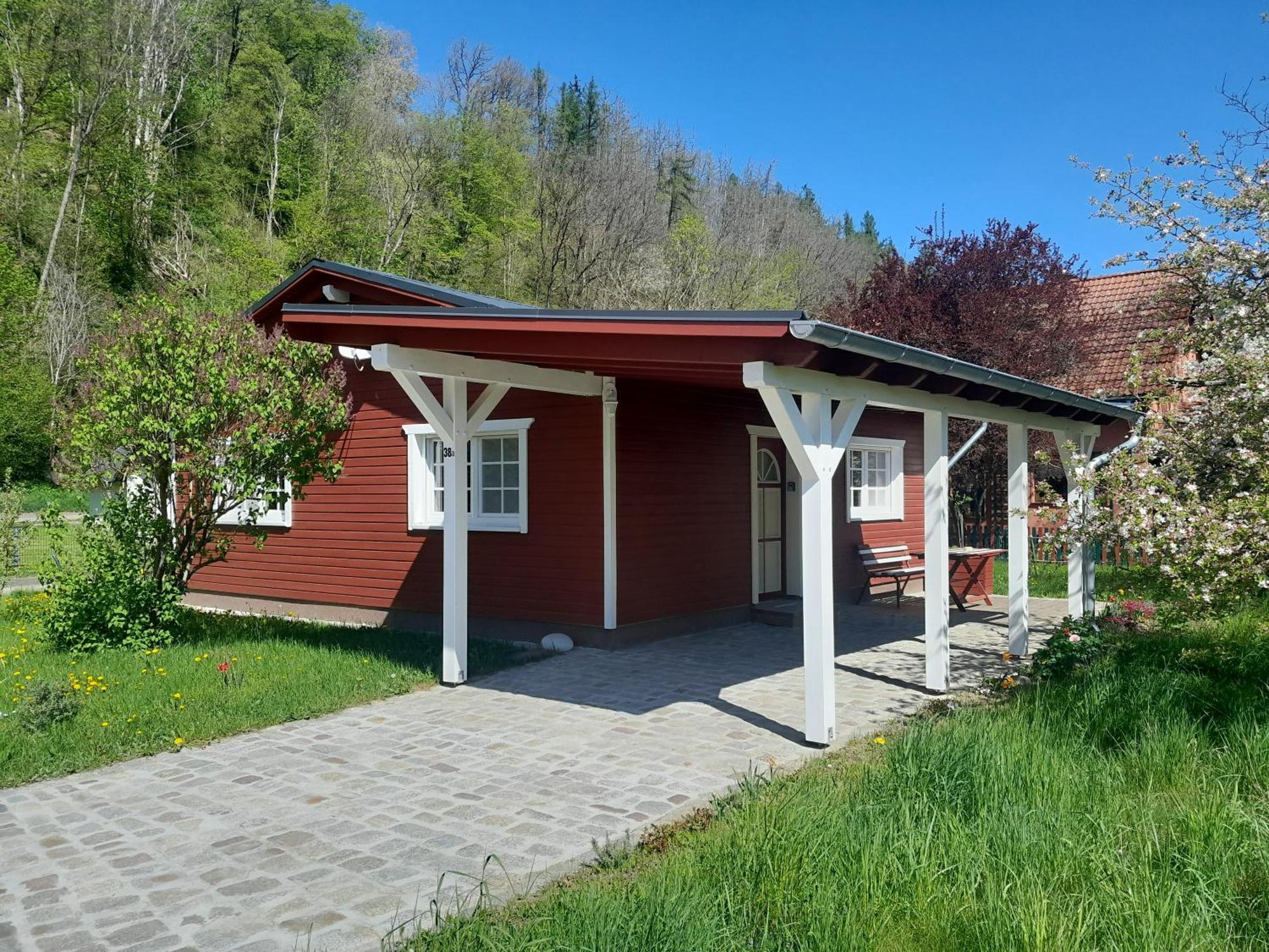 Ferienhaus Am Wald Wippra Exteriör bild